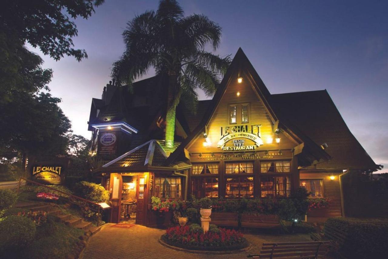 Apart-Hotel Em Gramado, Padrao 4 Estrelas, No Centro Екстер'єр фото
