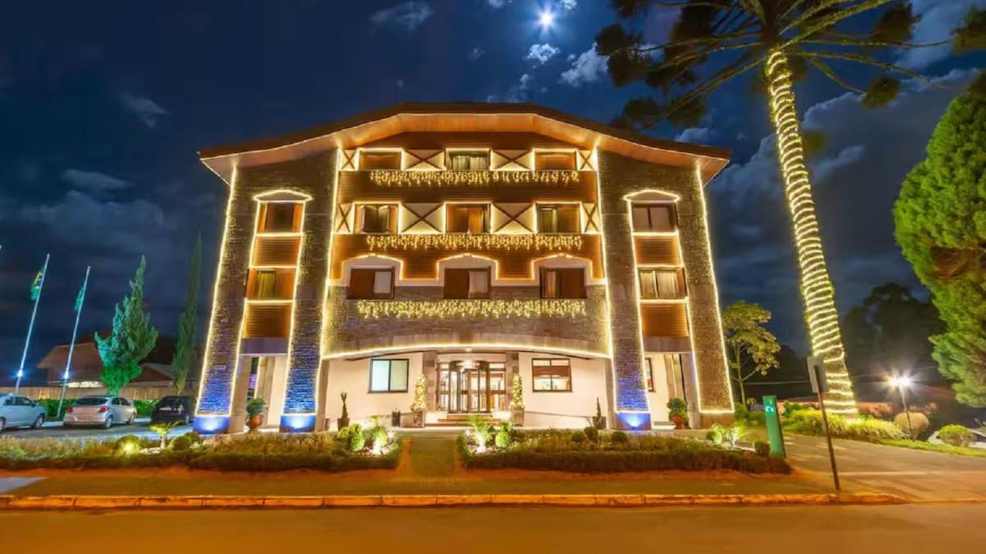 Apart-Hotel Em Gramado, Padrao 4 Estrelas, No Centro Екстер'єр фото