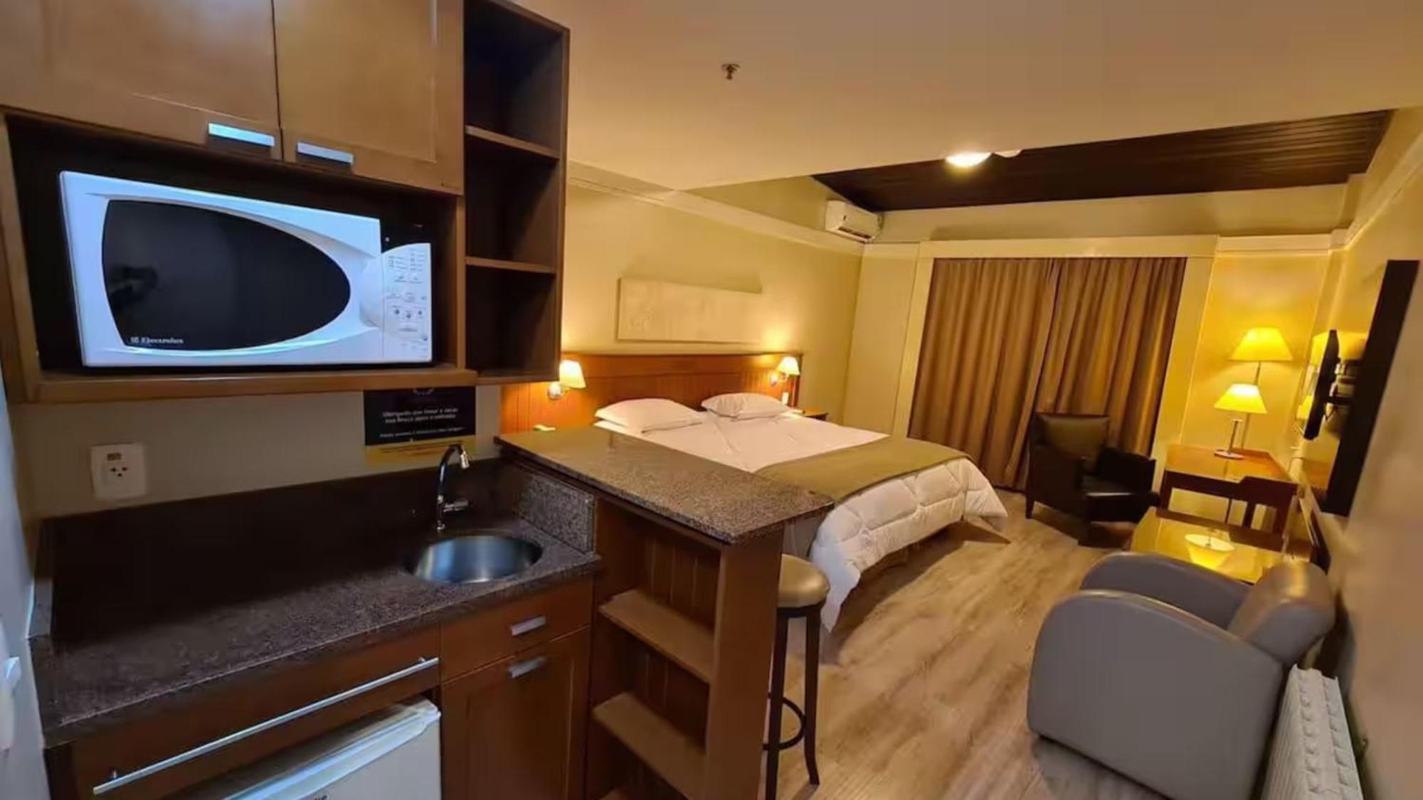 Apart-Hotel Em Gramado, Padrao 4 Estrelas, No Centro Екстер'єр фото